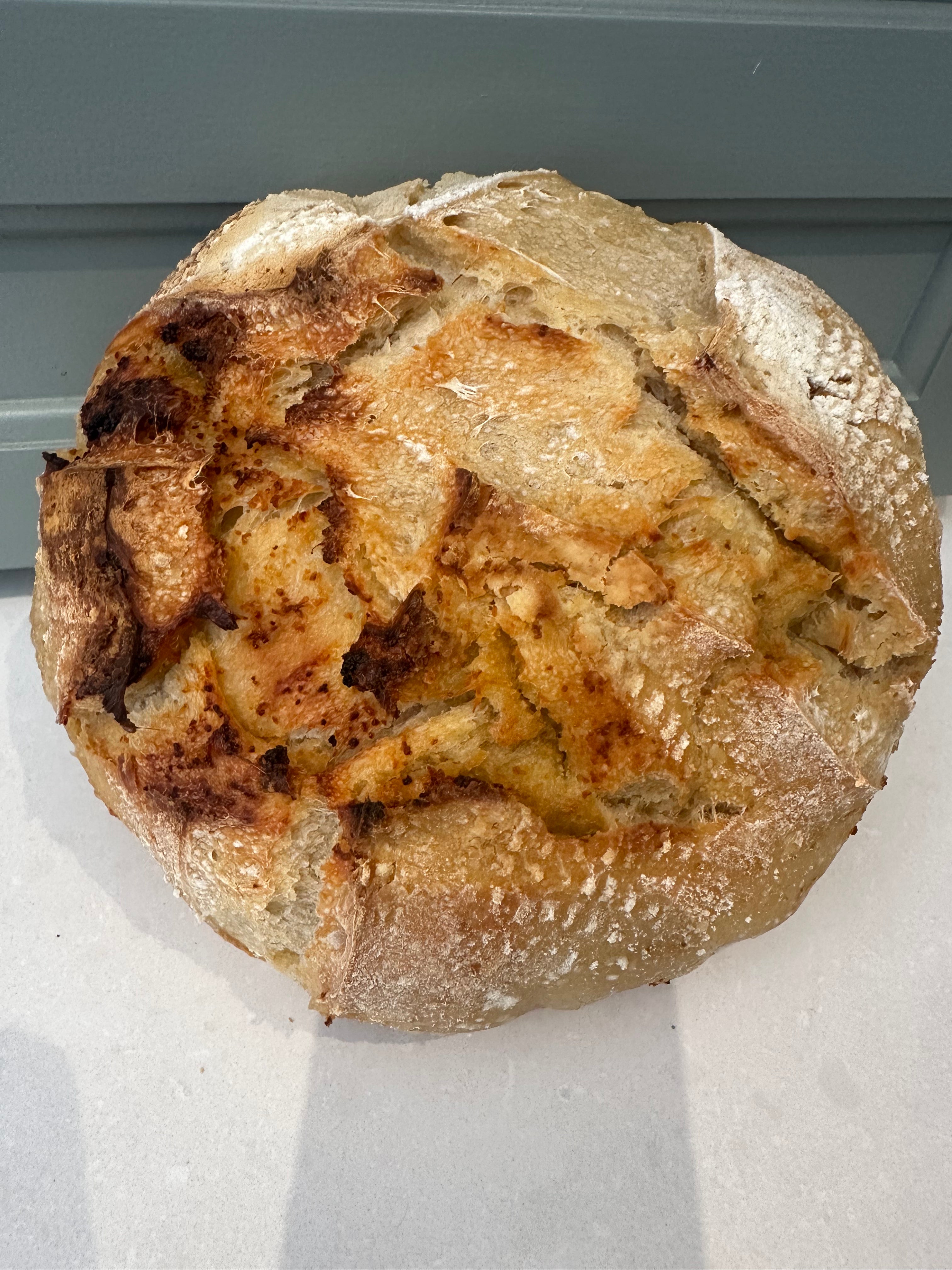 Garlic Sourdough Loaf